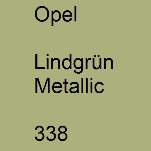 Opel, Lindgrün Metallic, 338.